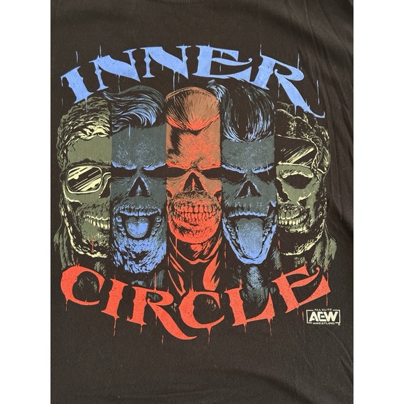 Inner‎ Circle AEW PWC Exclusive Shirt XL Chris Jericho Wrestling Faction Swag - Picture 2 of 3